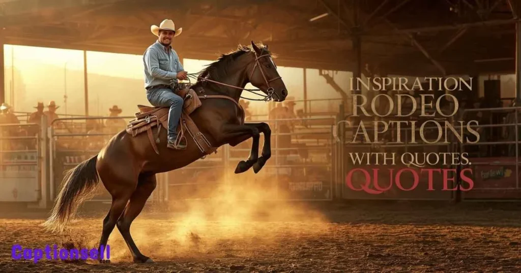 Inspirational Rodeo Captions With Quotes