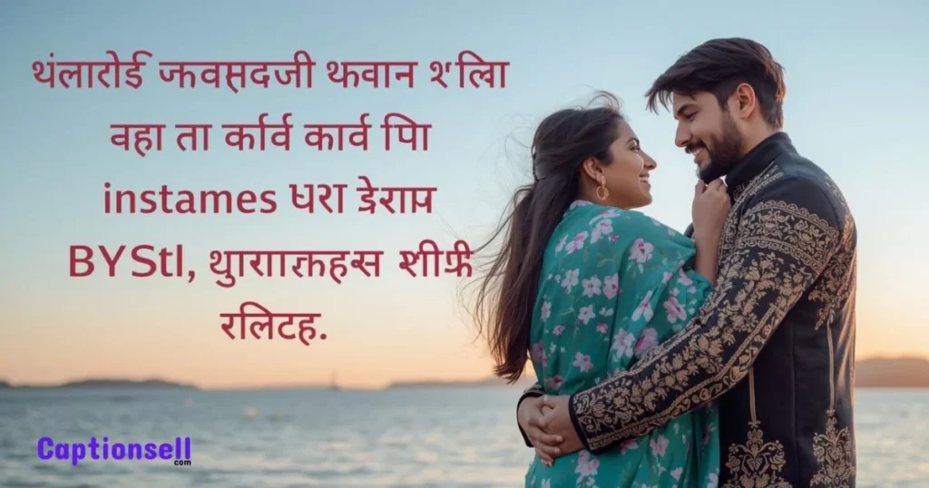 Romantic Marathi Captions