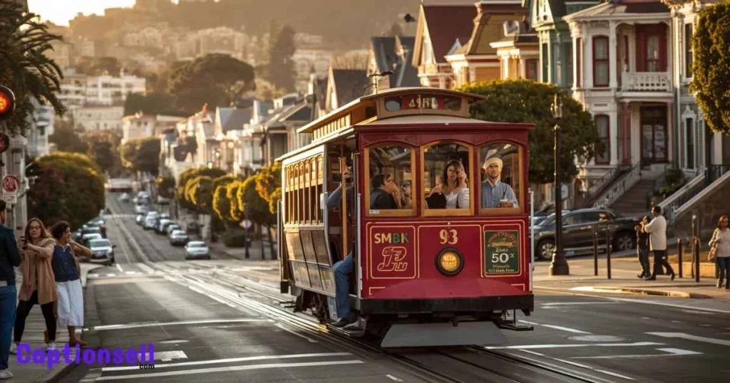 San Francisco Cable Car Captions For Instagram