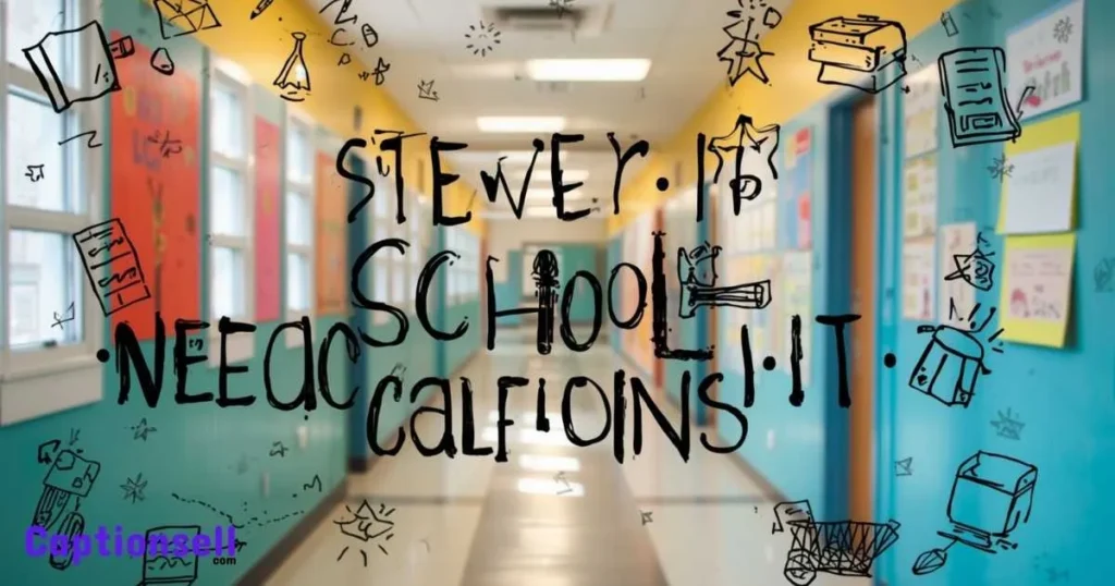 Sweet School Captions For Instagram