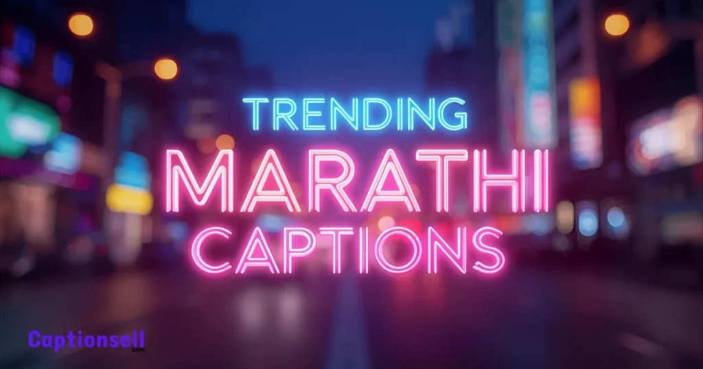 Trending Marathi Captions