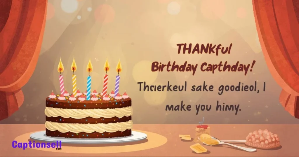 Birthday Captions That Make Smile