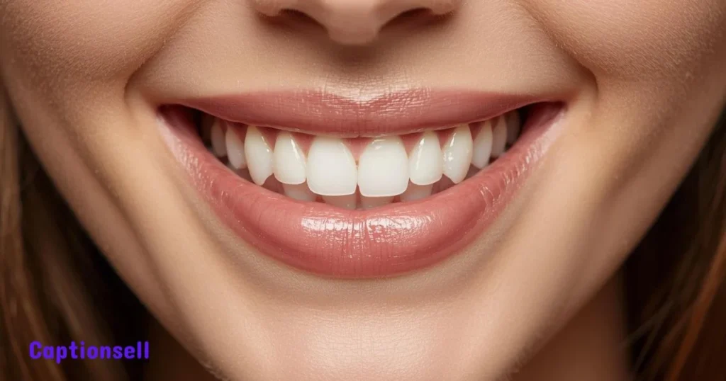Dazzling Teeth Whitening Captions