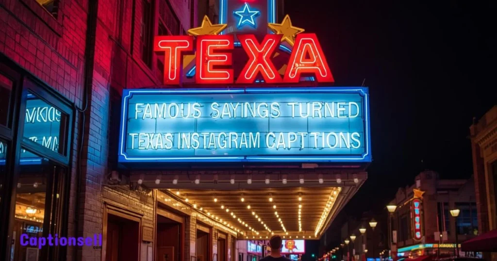 Famous Sayings Turned Texas