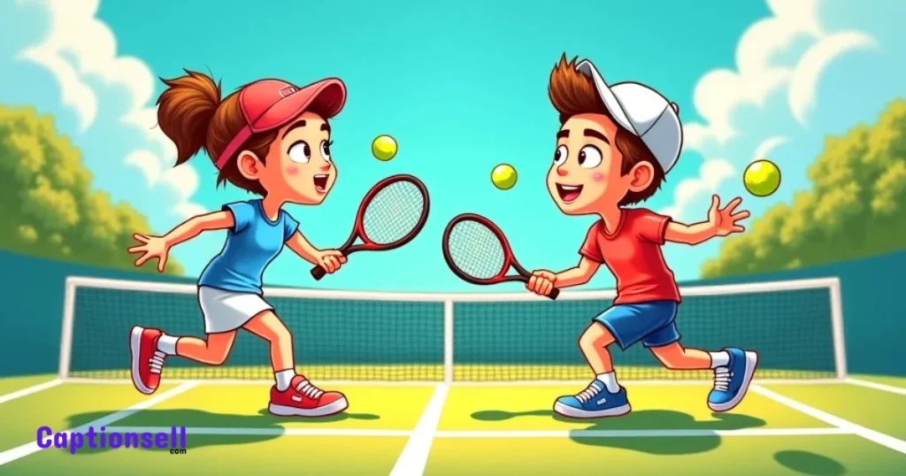 Funny Tennis Captions