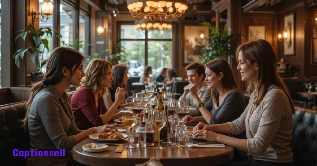 Heartfelt Restaurant Captions