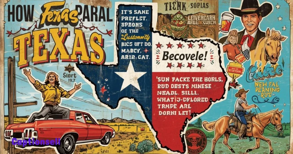 Memorable And Fun Texas Captions