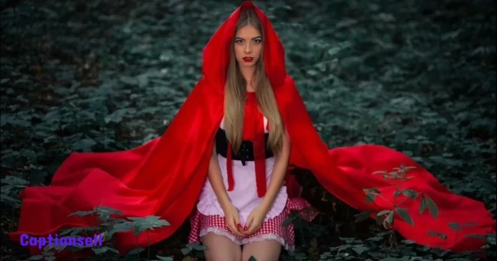 Playful Red Riding Hood