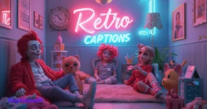 Retro Captions For Instagram