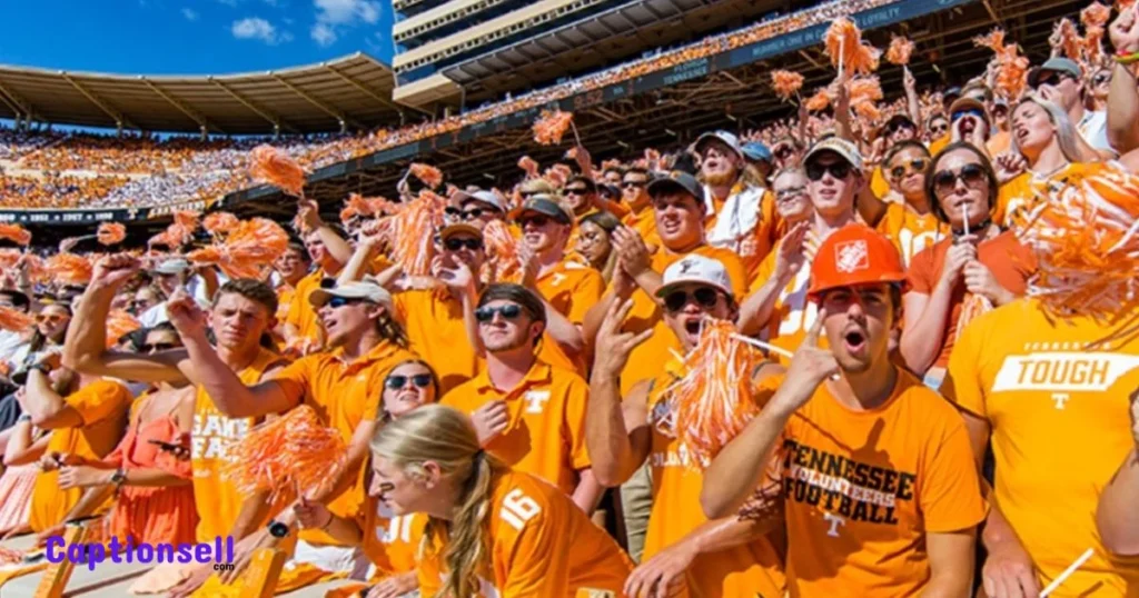 Tennessee Vols Fan Captions