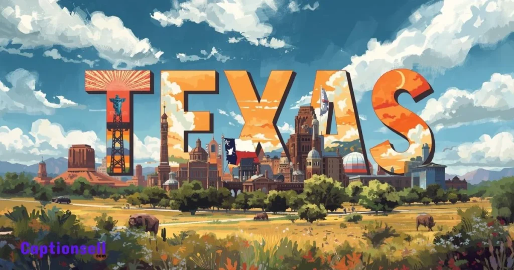 Texas Instagram Captions Selfies