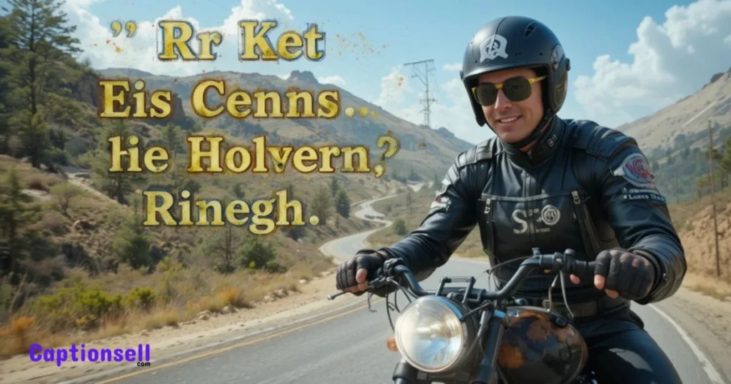 Funny Rider Captions