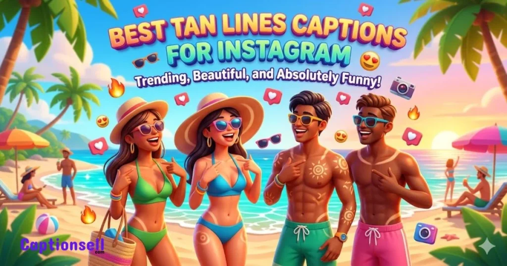 Best Tan Lines Captions