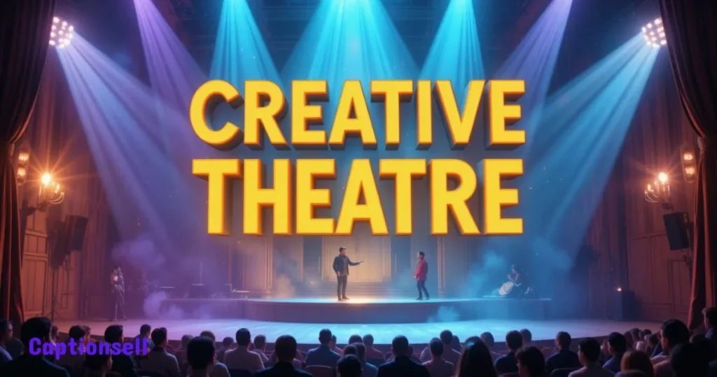 Creative Theatre Captions