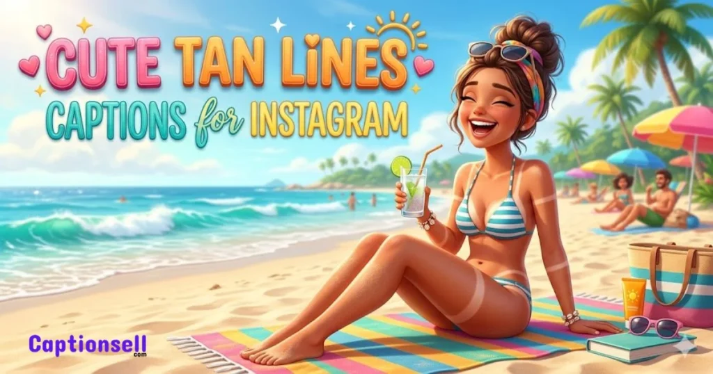 Cute Tan Lines Captions