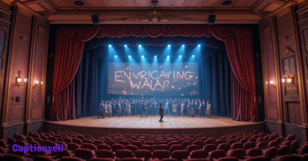 Engaging Theatre Captions