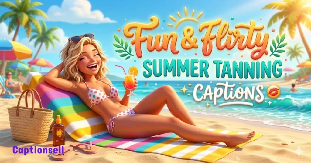 Fun And Flirty Summer Tanning