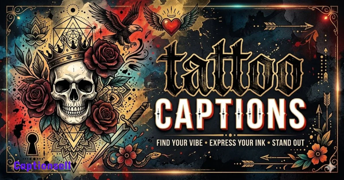 Tattoo Caption For Instagram