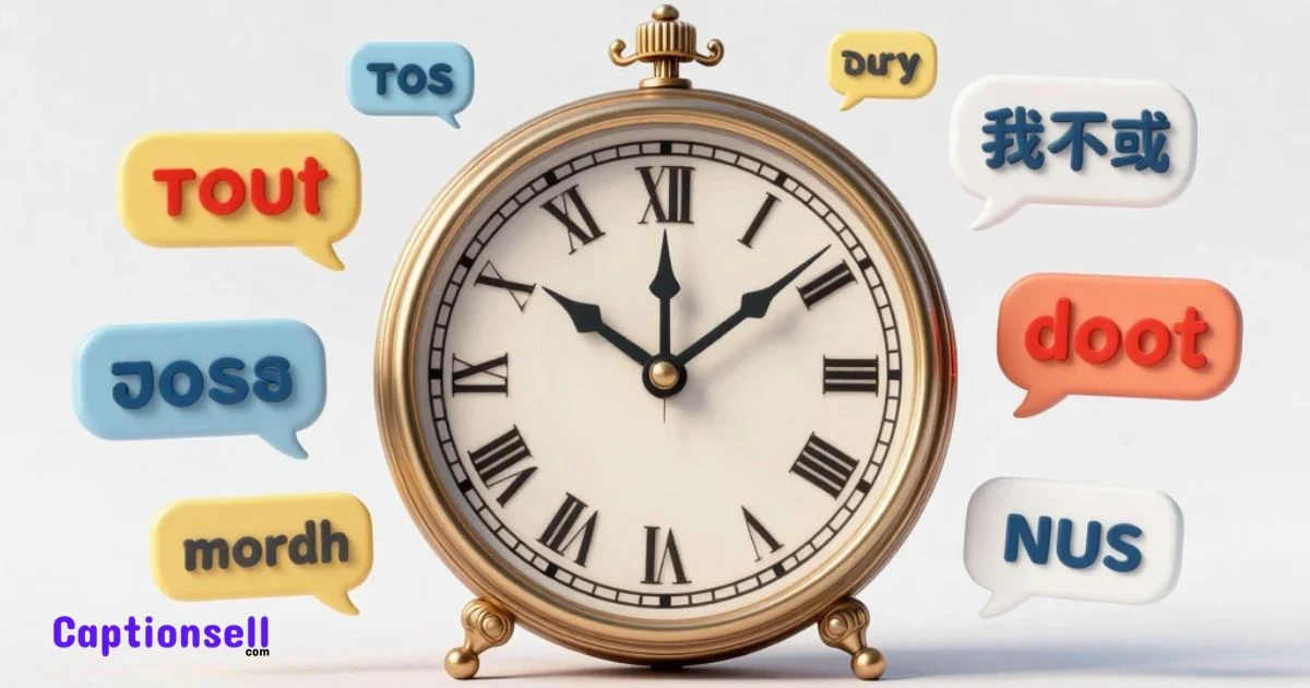 Time Captions For Instagram