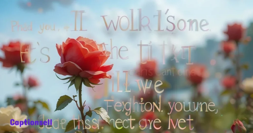 Clever Rose Captions