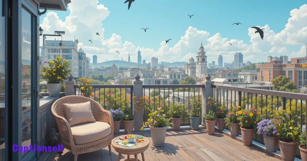 Cute Balcony And Rooftop Quotes