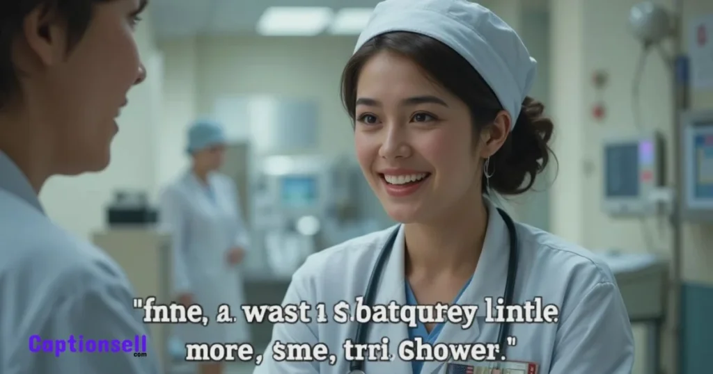 Fun Short Nurse Captions