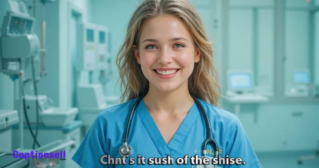 Playful Nurse Captions