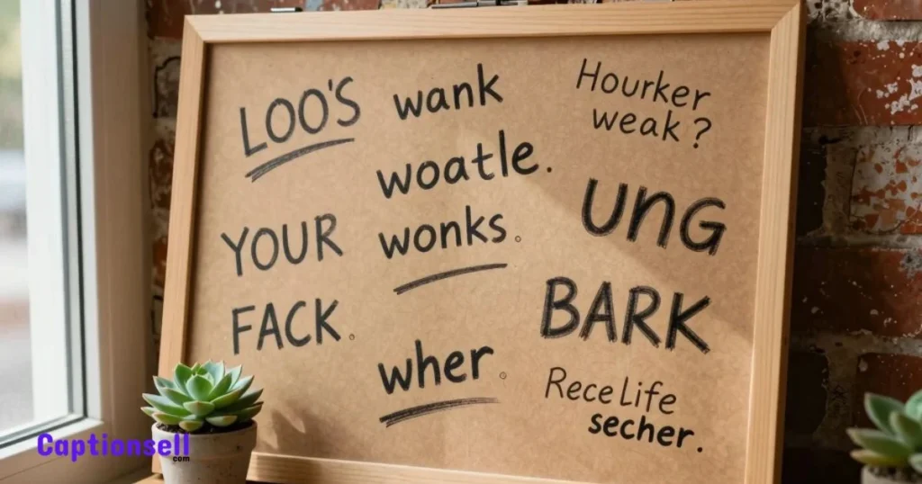 Quirky Freaky Captions