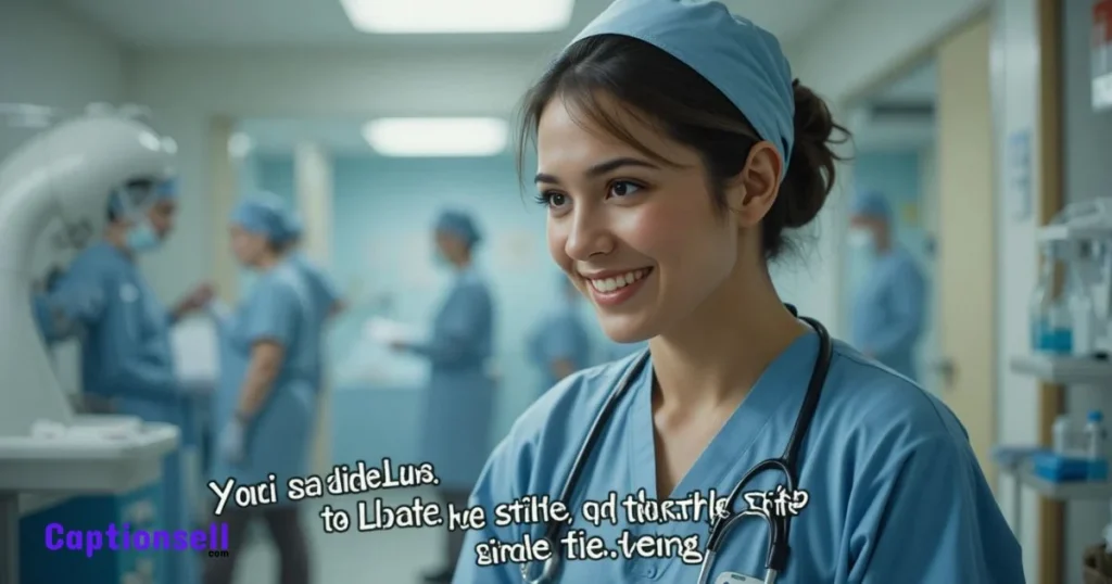 Relatable Nurse Captions Reflecting