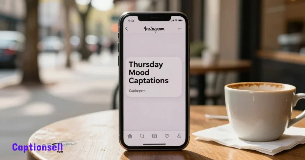 Thursday Mood Captions