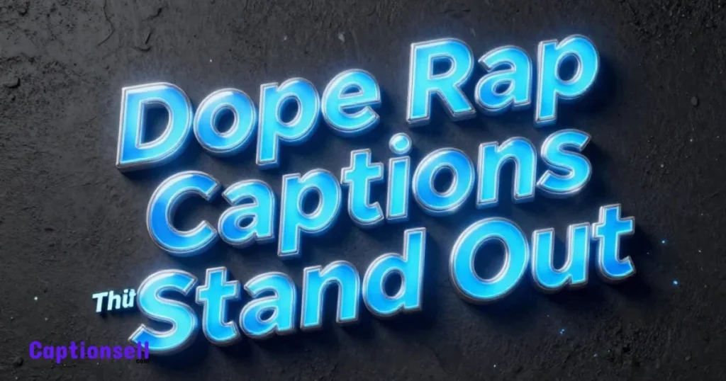Dope Rap Captions