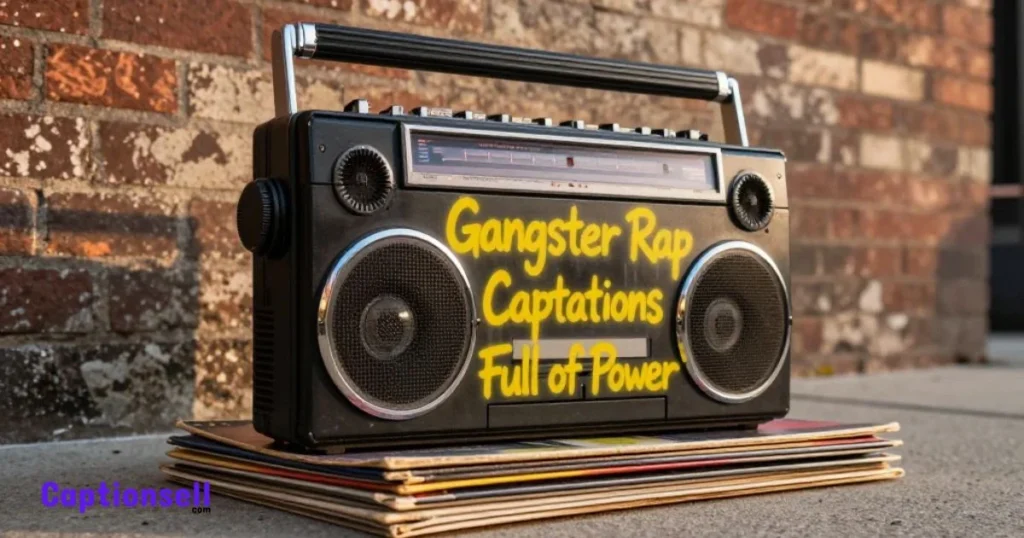 Gangster Rap Captions