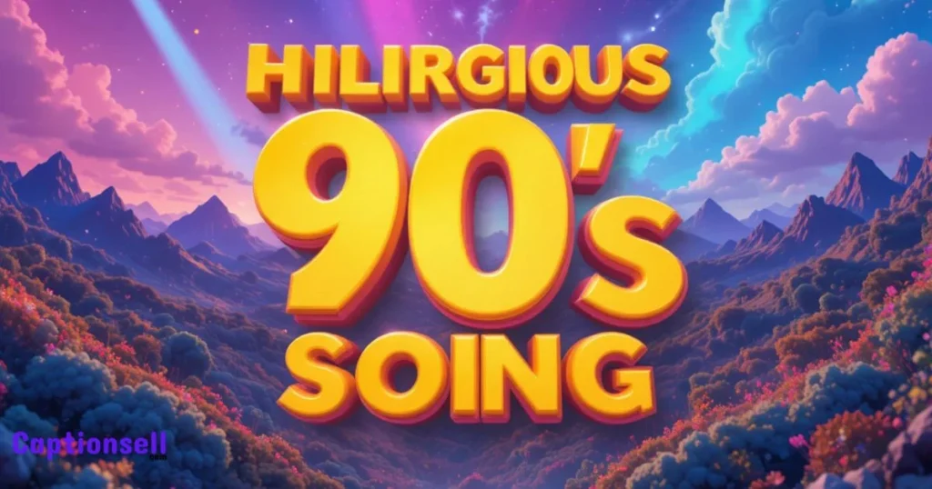 Hilarious 90s Song Captions