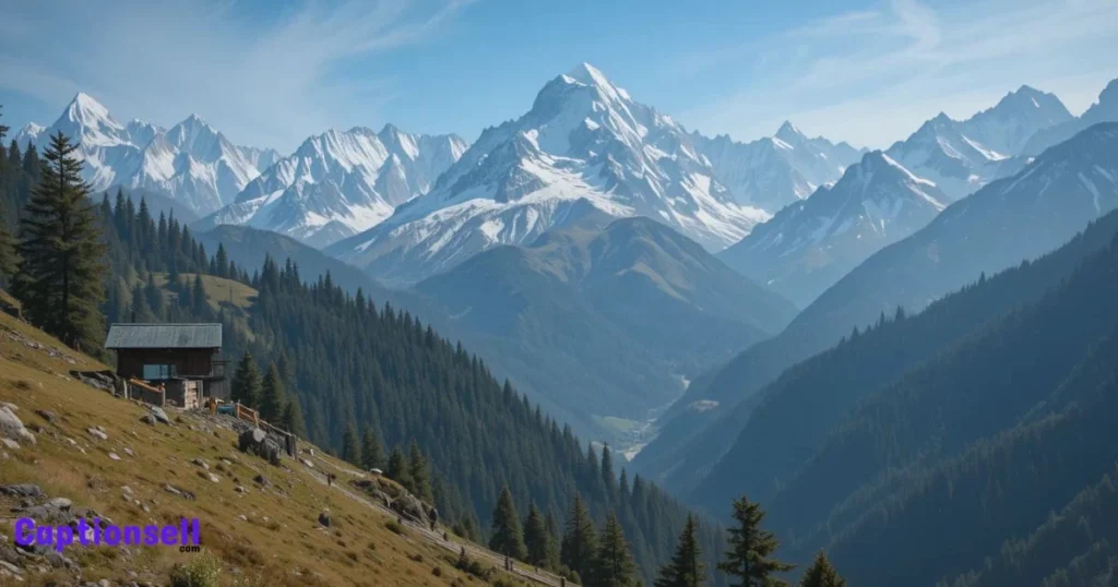 Mountain Vibes Manali Captions