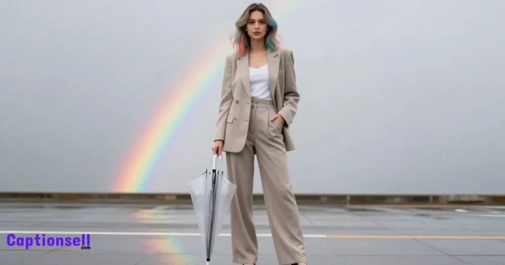 Rainbow Captions For Girls