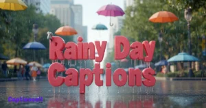 Rainy Day Captions