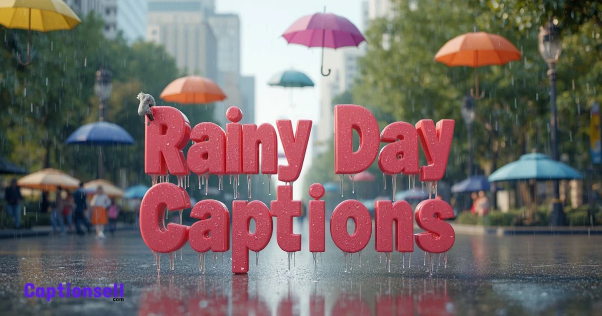Rainy Day Captions