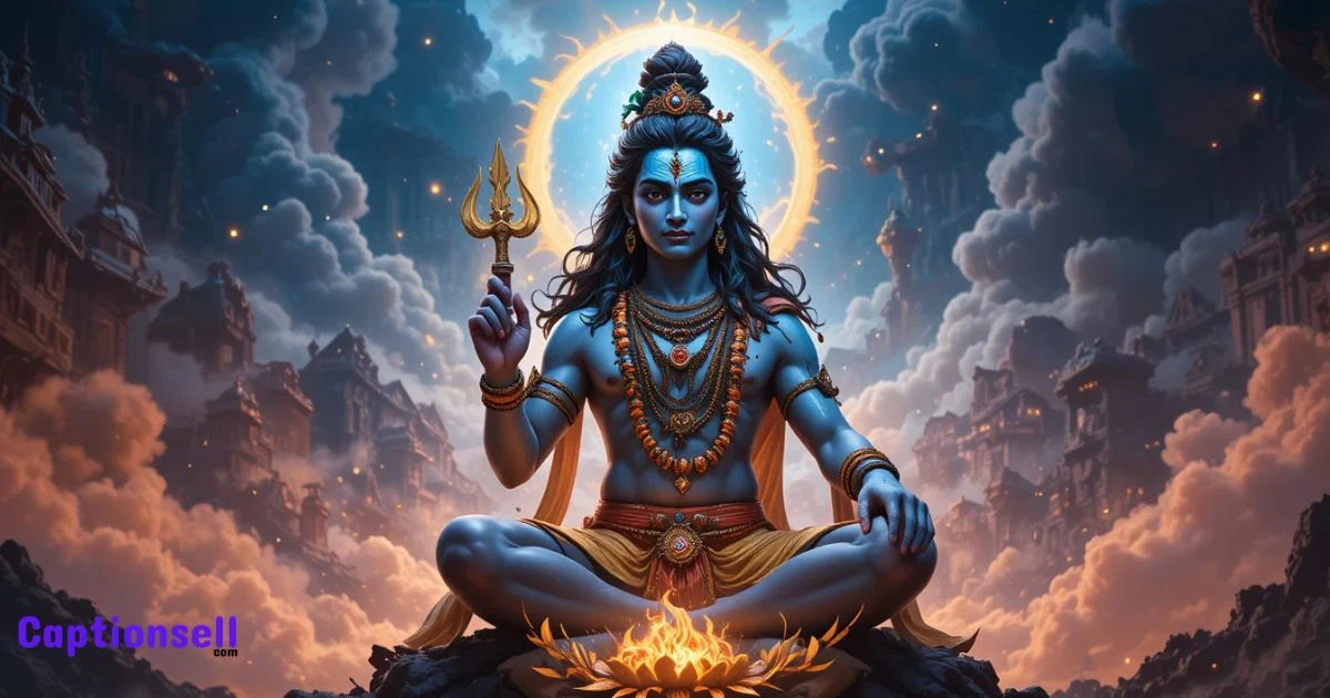 Lord Shiva Captions