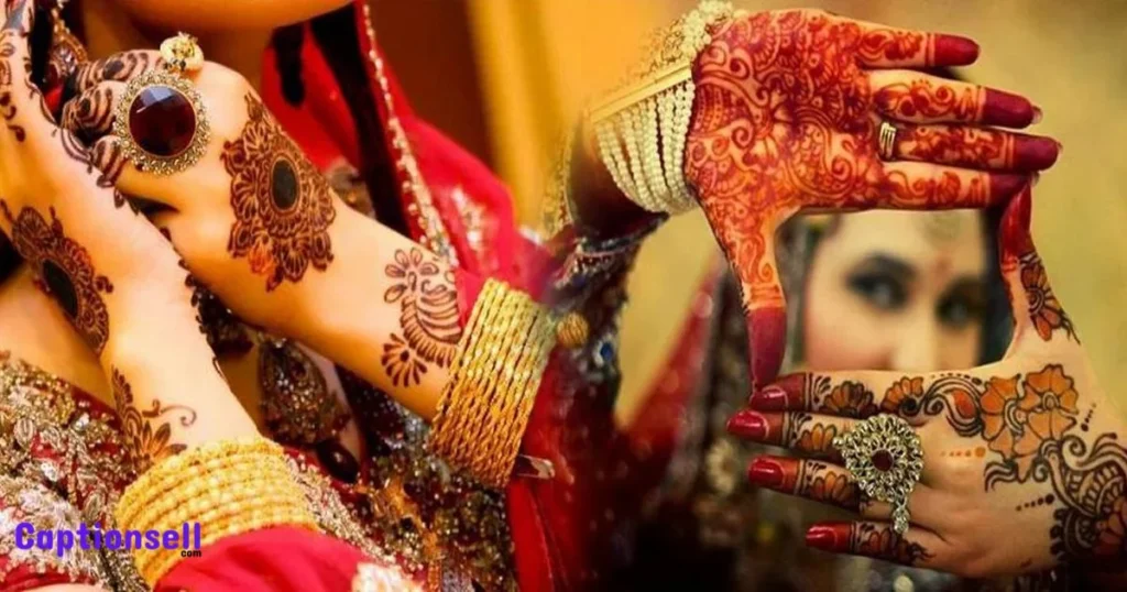 Mehndi Captions In Hindi