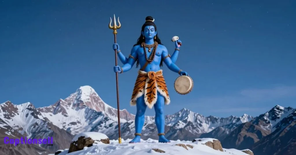 Spiritual Lord Shiva Captions