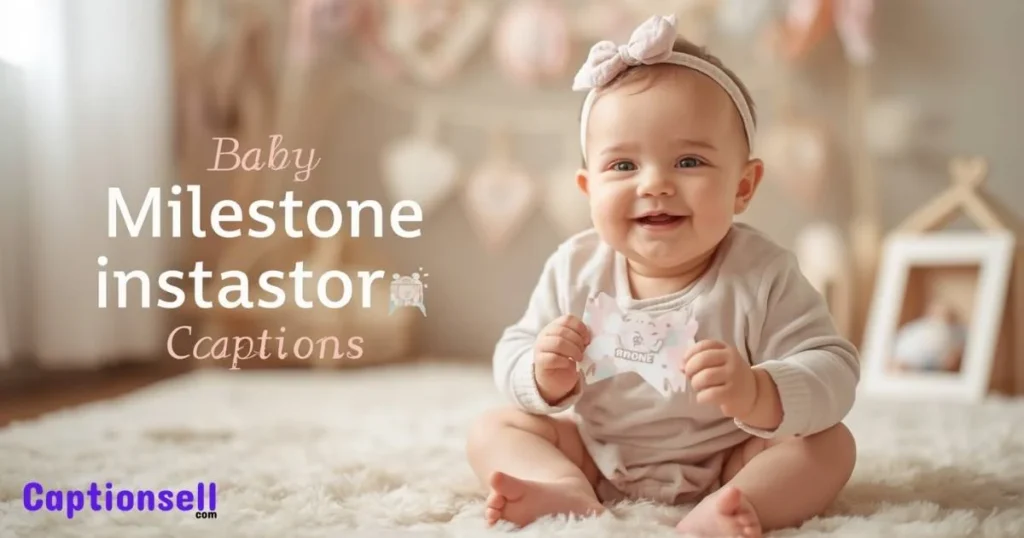 Baby Milestone Instagram Captions