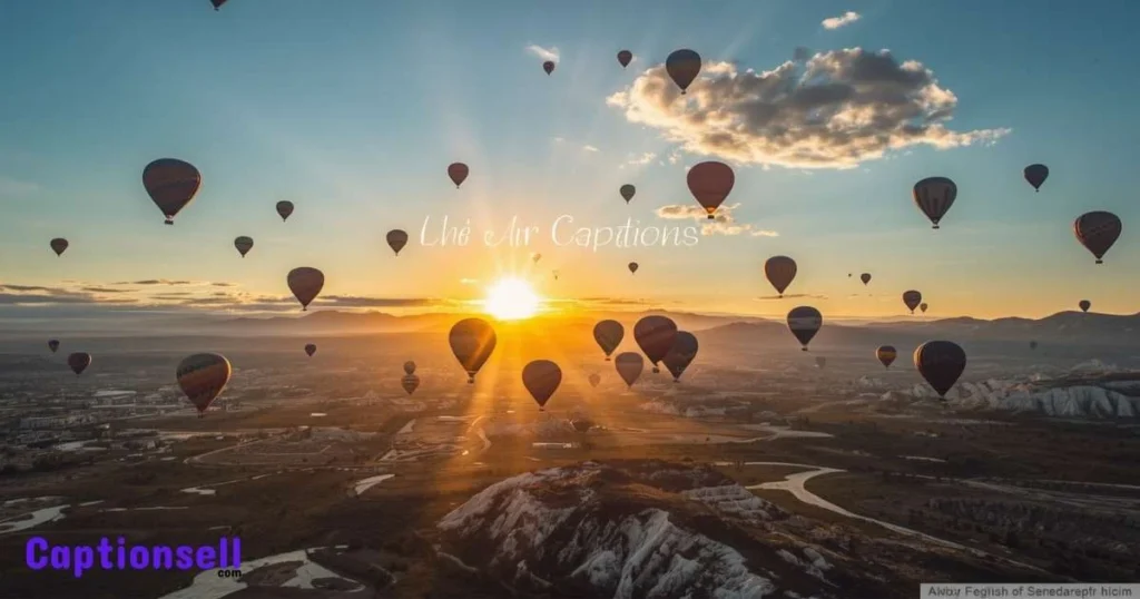 Hot Air Balloon Captions For Instagram