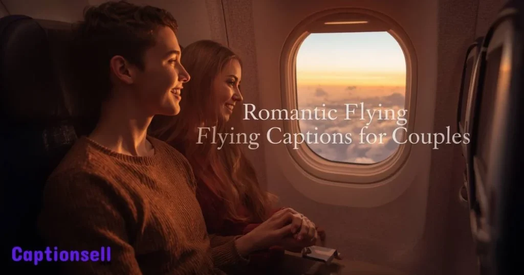 Romantic Flying Captions For Couples