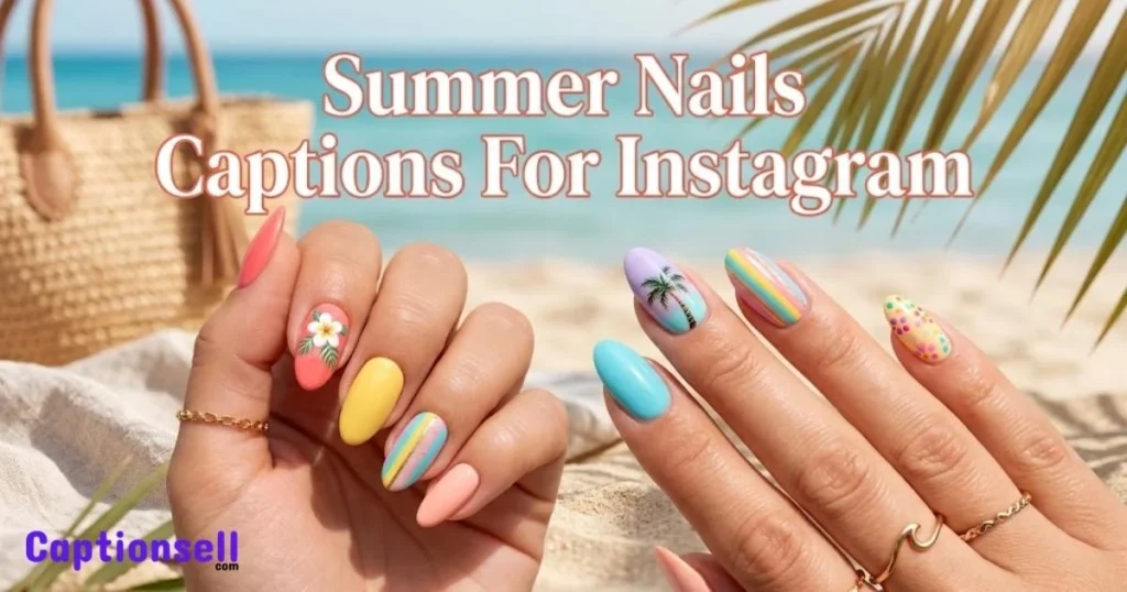 Summer Nails Captions For Instagram