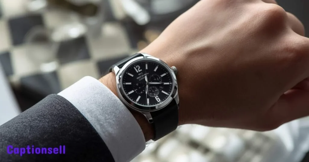 Wrist Watch Captions For Instagram