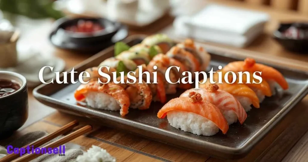Cute Sushi Captions