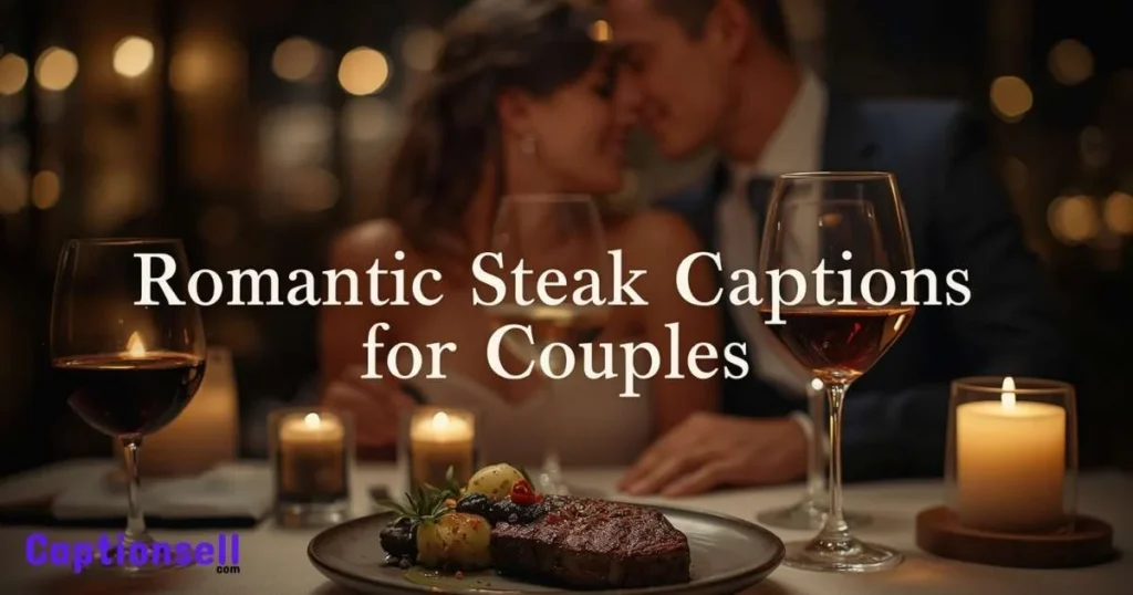 Romantic Steak Captions For Couples