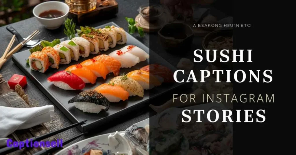Sushi Captions For Instagram Stories